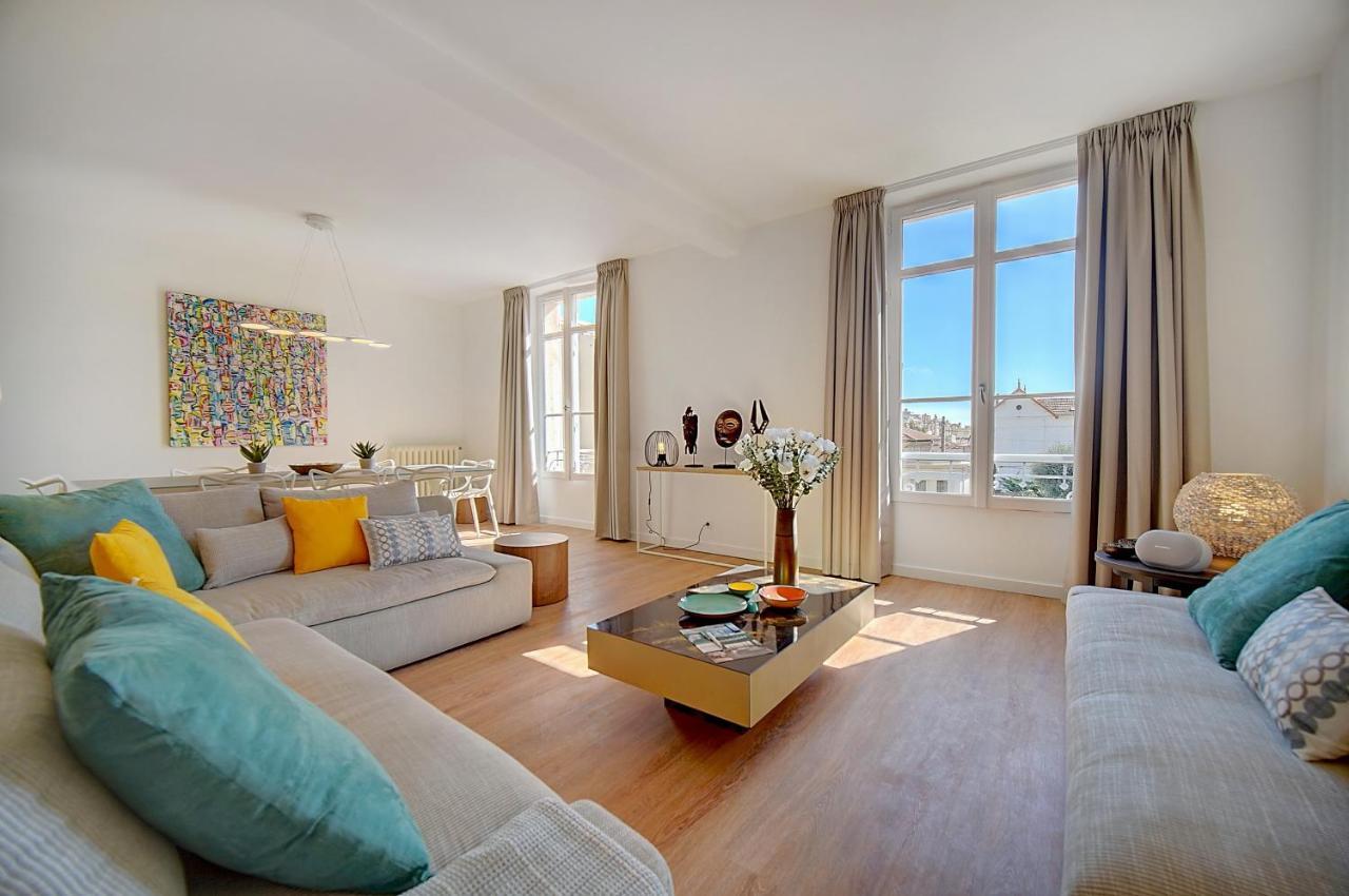 Immogroom - Magnificent 180M Duplex Apartment - Parking - Air Conditioning Cannes Exterior foto